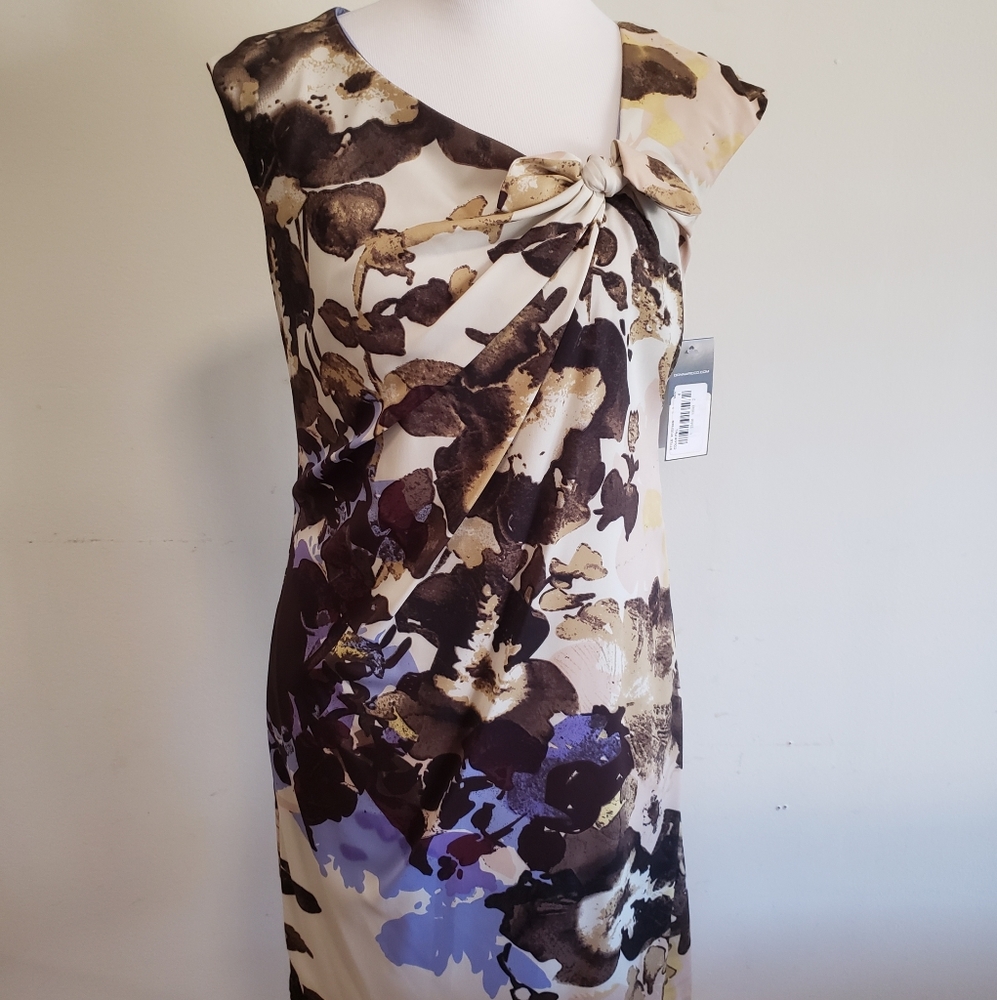 NWT Donna Ricco Shift Dress Sz 4